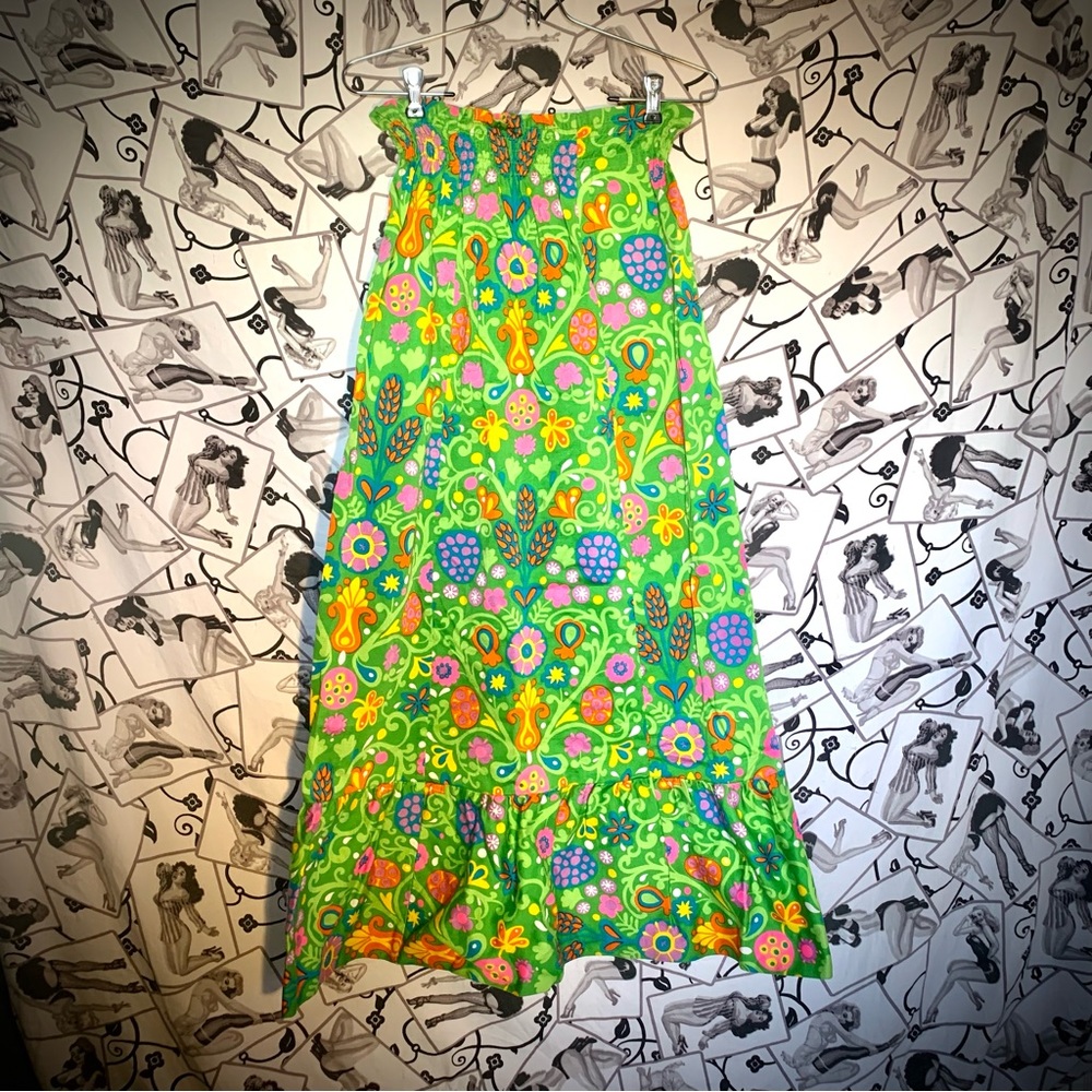 Vintage 70s Hippie Skirt - Picture 5 of 6